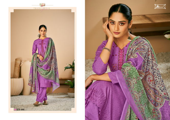 Seerat Vol 2 By Kesar Cotton Dress Material Catalog
